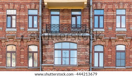 Apartment Building Front building ledge stock images, royalty-free images & vectors Apartment Building Front building ledge stock images, royalty-free images & vectors