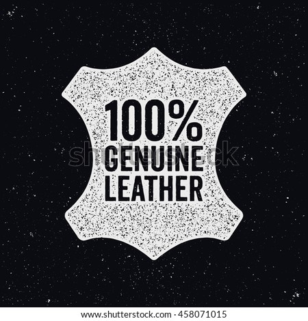 Real leather