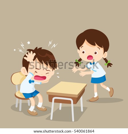 Student Girl Panic Helping Friend Have Stock Vector 540061864 ...