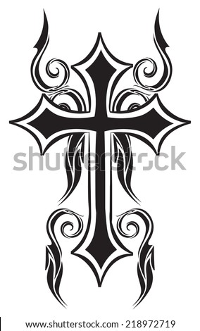 cross tattoo stock images royalty free images u0026 vectors cross tattoo stock images royalty free images u0026 vectors