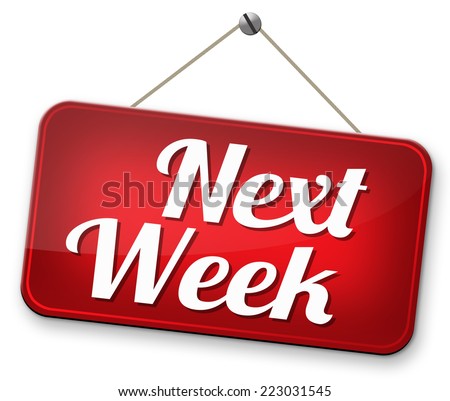 Next week forex calendar