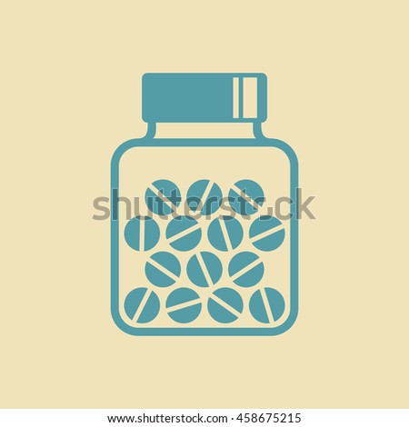 Vial Medicine Stock Vector 155543036 - Shutterstock