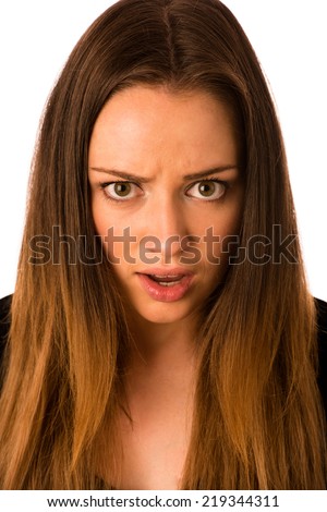 Frightened Woman Stock Photos, Images, & Pictures | Shutterstock