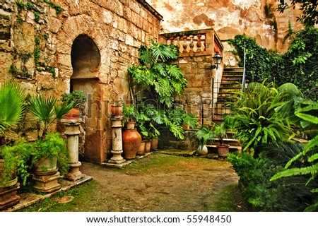 View Arab Baths Palma De Mallorca Stock Photo 55948450 - Shutterstock