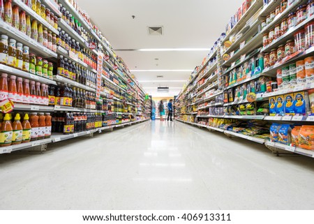 Supermarket Aisle Stock Photos, Royalty-Free Images & Vectors ...