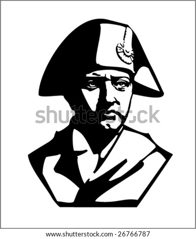 Napoleon Bonaparte Portrait Stock Vector 26766787 - Shutterstock