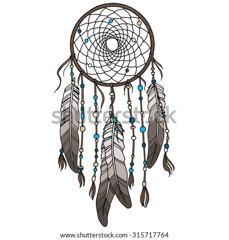 Native American Indian dream-catcher