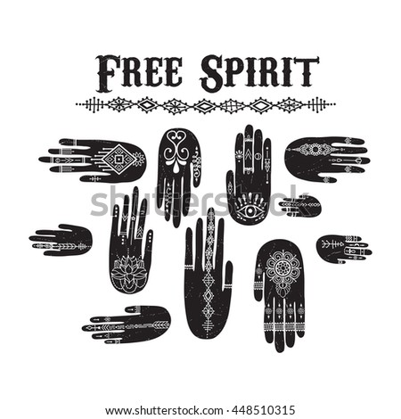 vector pattern henna hands mehndi print stock vector 448510315 vector pattern henna hands mehndi print stock vector 448510315