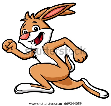 Rabbit Running Stock Images, Royalty-Free Images & Vectors | Shutterstock