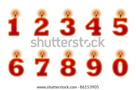 Birthday Candles 6 Stock Photos, Images, & Pictures | Shutterstock