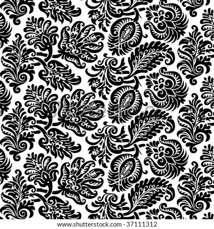 Abstract Lace Ribbon Seamless Pattern Elements Stock Vector 153886718 ...
