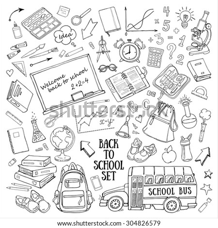 College Doodle Stock Images, Royalty-Free Images & Vectors | Shutterstock