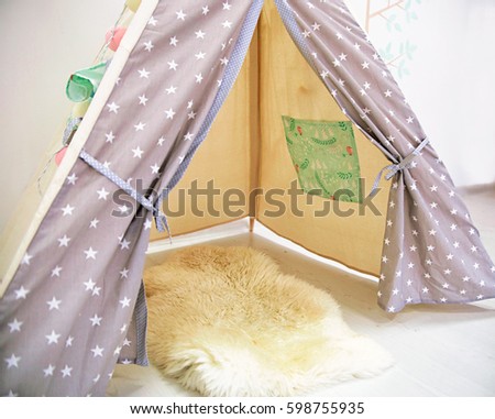 photo of Hut in the children's room
