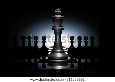 Right Light Center Game Chess