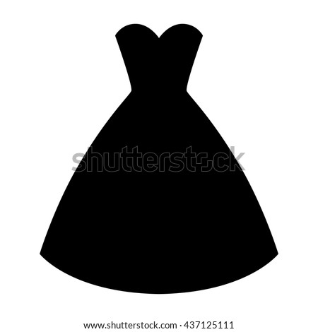 Download Woman Wedding Ceremony Dress Silhouette Simple Image ...