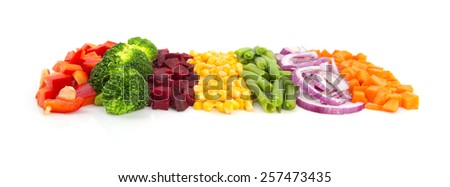 Chopped Vegetables Stock Photos, Images, & Pictures | Shutterstock