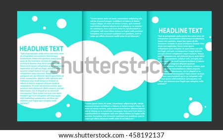 trifold brochure catalog vector concept template stock trifold brochure catalog vector concept template stock, Presentation templates