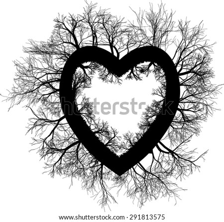 Heart Veins Nimbus Heart Veins On Stock Vector 87118192 - Shutterstock