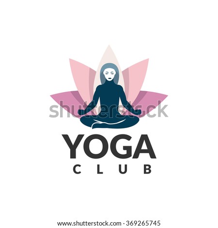 Yoga Studio Logo Template Chakra Company Stock Vector 566553292 ...