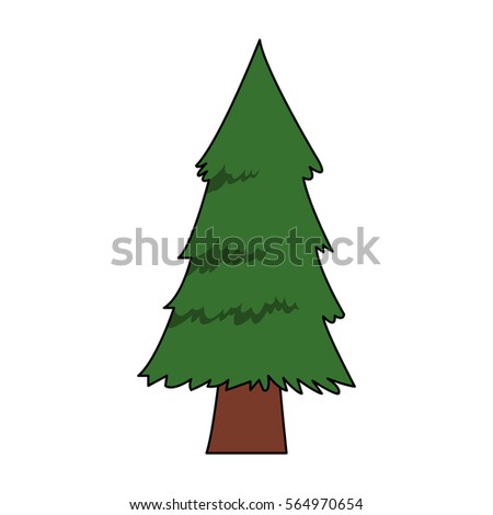 Pine Tree Icon Stock Vector 564970654 - Shutterstock