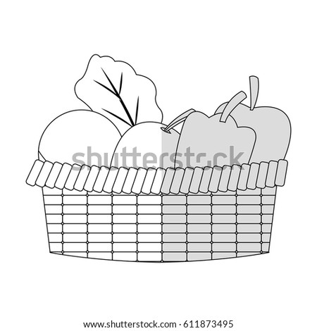 Vegetable Basket Stock Images, Royalty-Free Images & Vectors | Shutterstock