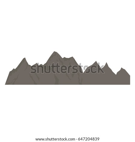 Real Mountain Silhouette Profile Vector Stock Vector 22258954 ...