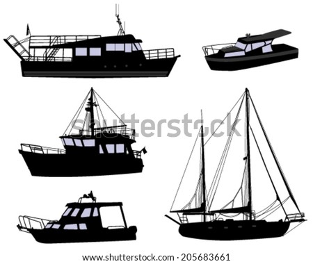 Download Boat Silhouette Stock Images, Royalty-Free Images ...