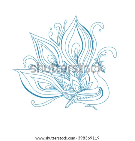 Peacock Outline Stock Photos, Royalty-Free Images & Vectors - Shutterstock