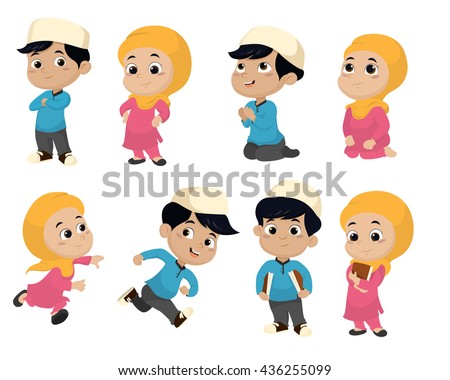 Muslim Kids Stock Images, Royalty-Free Images & Vectors 