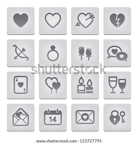 Valentine's Day Icons