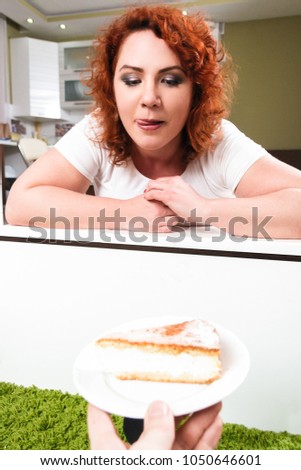 Fat girl eating pie Fat girl eating pie