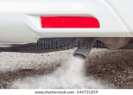 White smoke coming out of catalytic converter