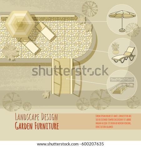 Garden Furniture Top View patio furniture stock images, royalty-free images & vectors Garden Furniture Top View patio furniture stock images, royalty-free images & vectors