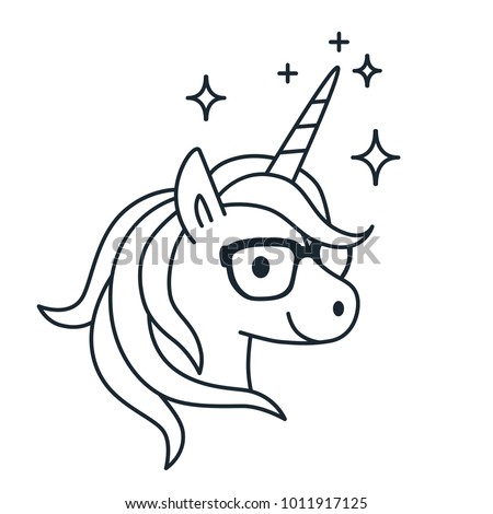 Horse Head Coloring Page Stock Images, RoyaltyFree Images  Vectors  Shutterstock