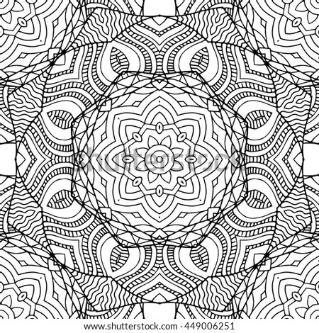 abstract black and white coloring pages - photo #12