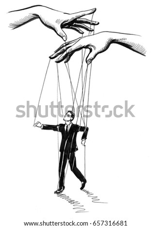 Hands Puppet Stock Illustration 657316681 - Shutterstock