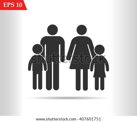 family Icon.Vector illustration