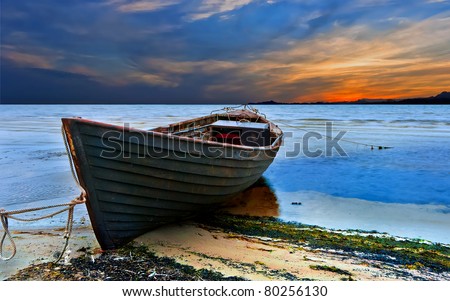 Old fishing boat