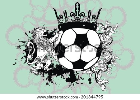 heraldic soccer coat arms vector format stock vector 71341411 heraldic soccer coat arms vector format stock vector 71341411