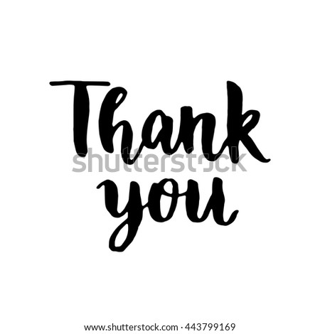 Thank You Gold Lettering Design Stock Vector 292996115 - Shutterstock