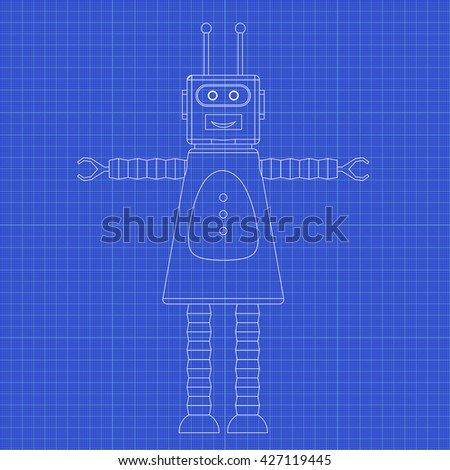 Robot Blueprint Stock Photos, Royalty-Free Images & Vectors - Shutterstock