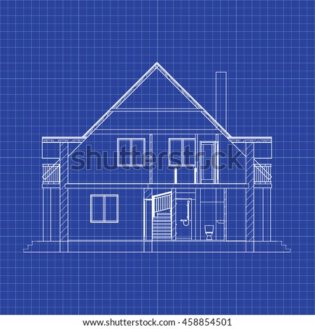 Architectural Drawing Blueprint house blueprint stock images, royalty-free images & vectors Architectural Drawing Blueprint house blueprint stock images, royalty-free images & vectors