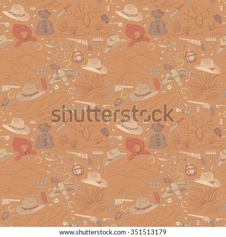 Stock Images similar to ID 78971197 - vector illustration with a wild ...