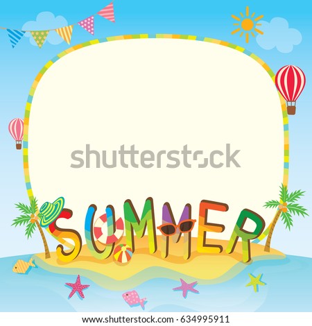 Summer Frame Stock Images, Royalty-Free Images & Vectors | Shutterstock