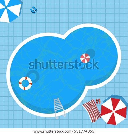 Cartoon Swimming Pool Stock Images, Royalty-Free Images & Vectors  Shutterstock