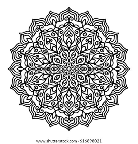 vector illustration east outline design element stock vector vector illustration east outline design element stock vector