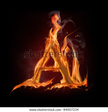 B Fiery Letter Font Stock Photos, Images, & Pictures | Shutterstock