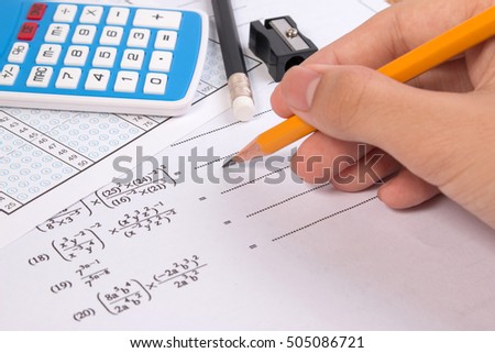 Help solving math homework