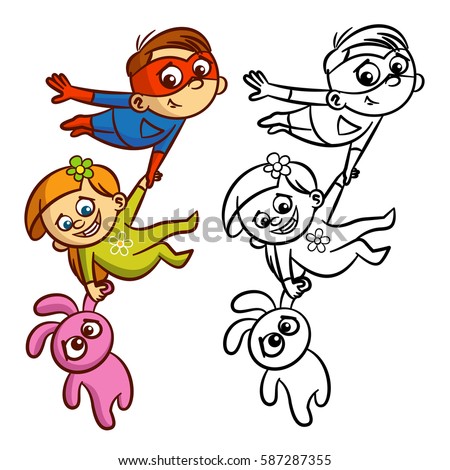 Kids Coloring Pages Stock Images, Royalty-Free Images & Vectors