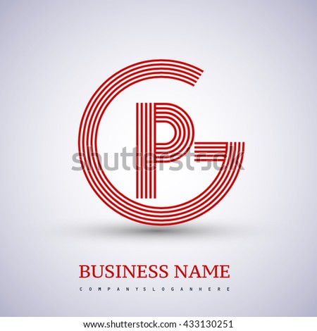 stock vector letter linked logo design circle shape elegant blue colored symbol stock vector letter linked logo design circle shape elegant blue colored symbol